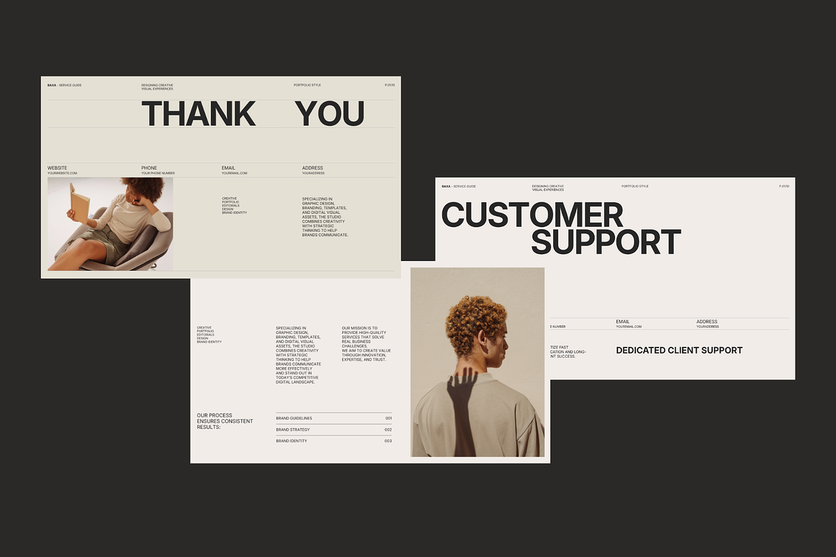 BAXA - Service Guide Keynote, a Presentation Template by Creatorism (Photo 8 of 10)