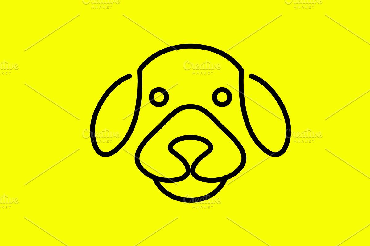 animal pets puppy dog labrador logo, a Branding & Logo Template by devastd