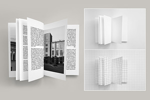 Magazine, Book Mockup Set