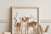 120 Animal Nursery Posters, an Animal Illustration by NassyArt (Thumbnail 3 of 10)