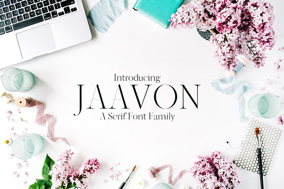 Jaavon Serif Font Family preview 8