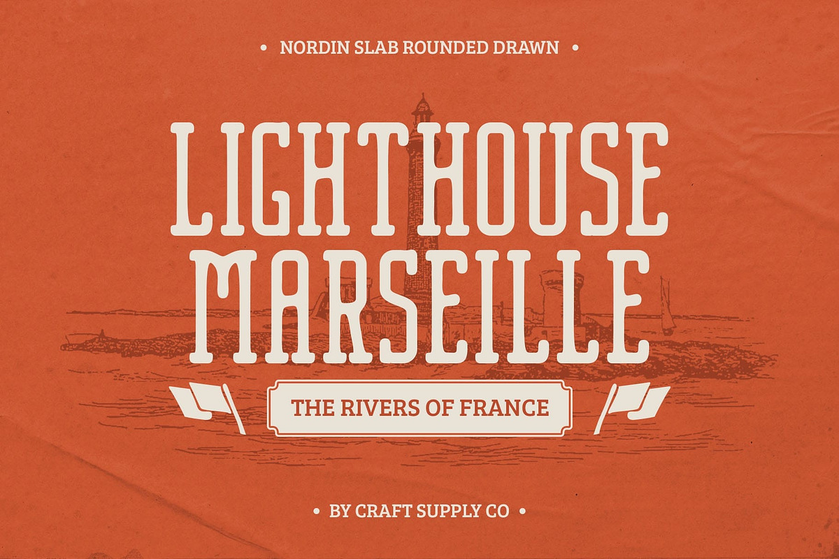 Nordin Slab Rounded Drawn, a Slab Serif Font by Craft Supply Co. (Photo 5 of 8)