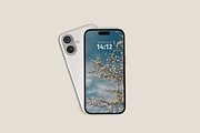 Realistic iPhone Mockup, an iPhone Mockup by ulfatunnazira (Thumbnail 2 of 7)