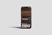 iPhone 17 Pro Mockup, an iPhone Mockup by scribrostudio (Thumbnail 2 of 13)