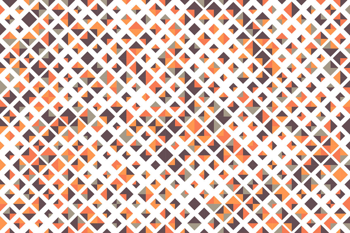 Seamless pattern with rhombuses, a Decorative Illustration by VectorShop (Photo 6 of 10)
