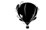 hot air balloon silhouettes, an Illustration by Amazin_art (Thumbnail 10 of 31)