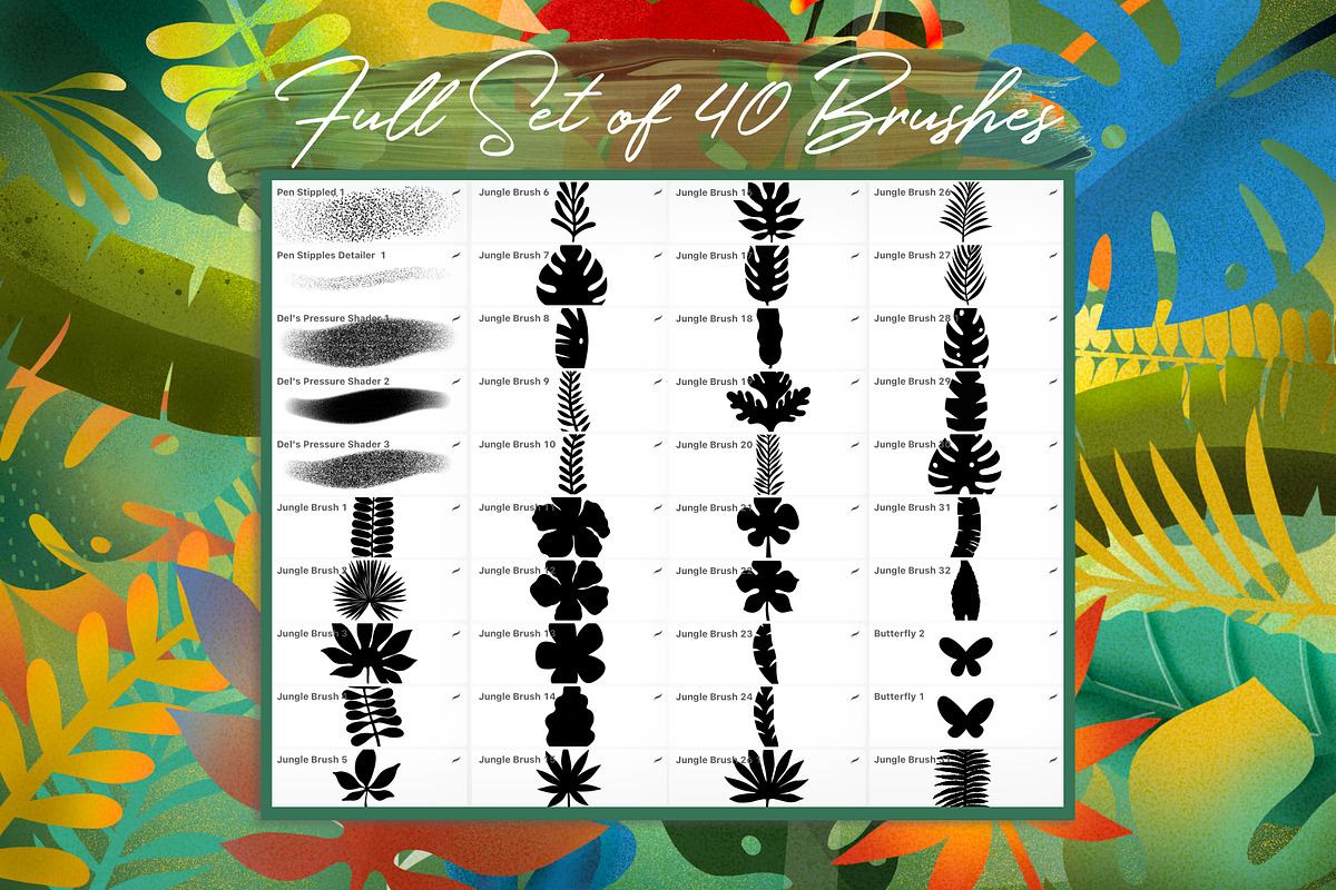 Flowers, a Brushes & More by DeloresArt (Photo 2 of 2)