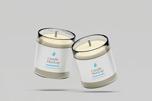 Candle Mockup, an Advertising Mockup by Se٧enStudio
