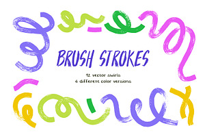 Doodle abstract swirls, brushstrokes, a Decorative Illustration by Good Studio