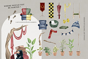 Wizarding Houses Creator, an Illustration by Rachel Art Studio (Thumbnail 3 of 10)