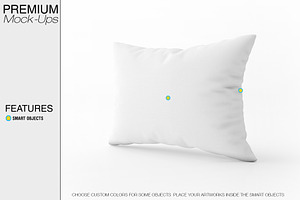 Lumbar Pillow Mockup