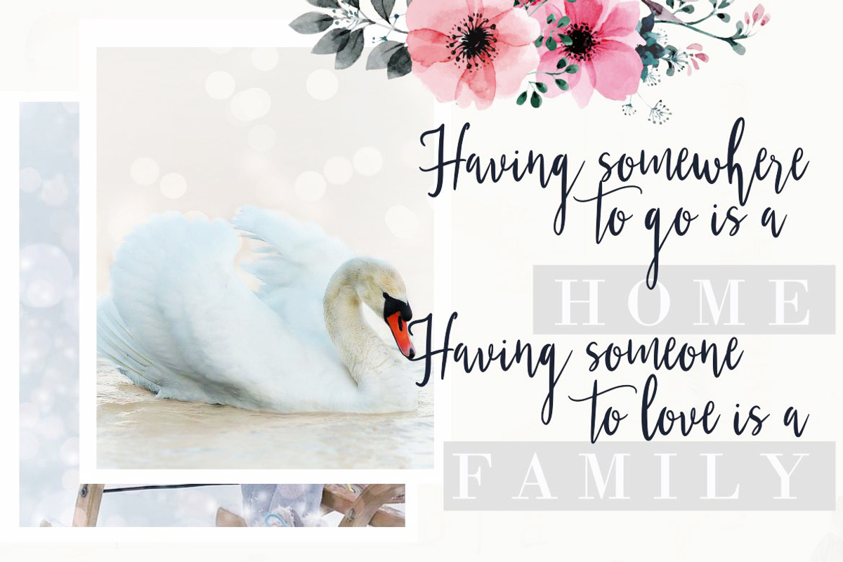 Gesthyla Calligraphy Wedding Font, a Script Font by Creatype Studio (Photo 5 of 8)
