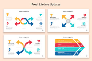 Arrow Infographic Google Slide