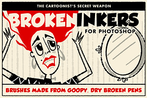 Broken Inkers For Adobe Photoshop