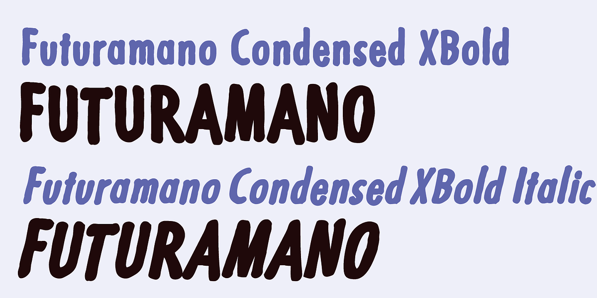 Futuramano, a Handwritten Font by Wiescher-Design (Photo 5 of 8)