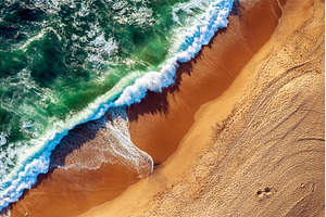 Abstract ocean waves background, a Nature Photo by Nature and travel
