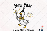 Yarn Crochet New Years Silly Goose, an Illustration by Creative Art (Thumbnail 1 of 5)