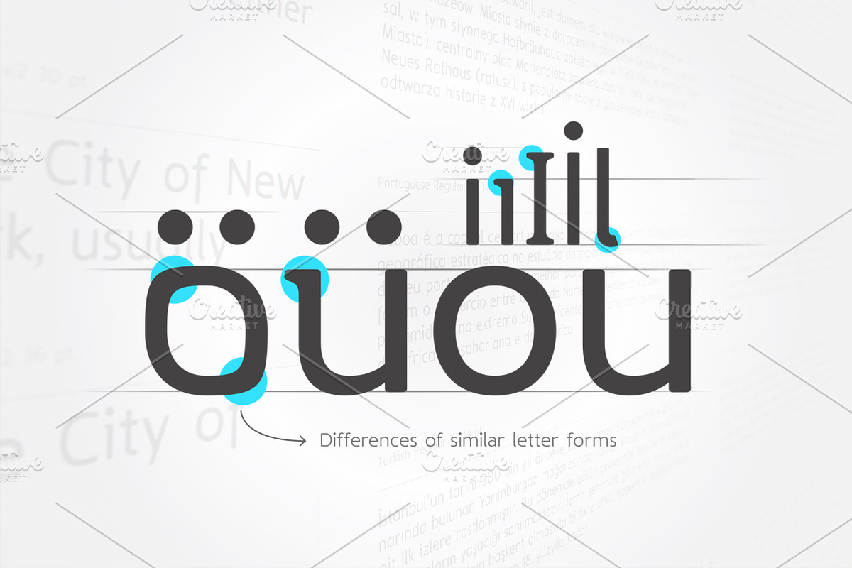 Accessible Font Version 2 preview 3