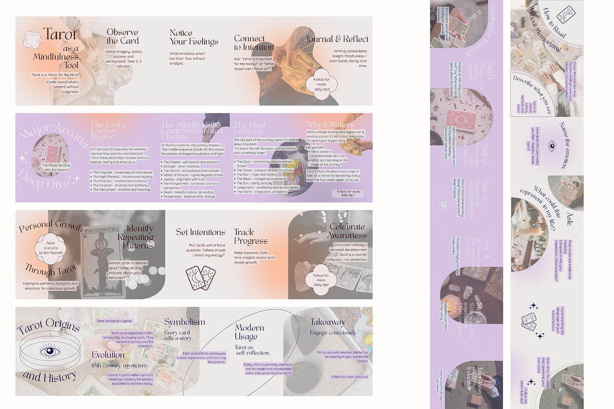Tarot Reader Social Media Kit BUNDLE, a Social Media Template by Mochi Atelier (Photo 7 of 12)