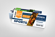 Premium Event Ticket Design, a Card Template by BrandlyTemplate (Thumbnail 2 of 3)