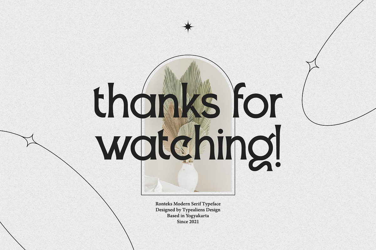 Ronteks, a Serif Font by ilhamtaro (Photo 12 of 12)
