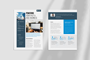 Case Study Flyer Template, a Flyer Template by Rongbaaz (Thumbnail 1 of 3)