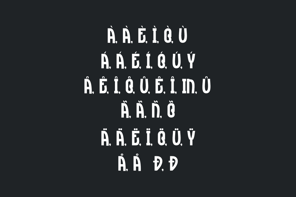 Ruchise - Condensed Font, a Sans Serif Font by QR Design Studio (Photo 7 of 10)