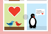 Printable Valentines – Set One, a Templates & Theme by The Fox Shop (Thumbnail 3 of 3)
