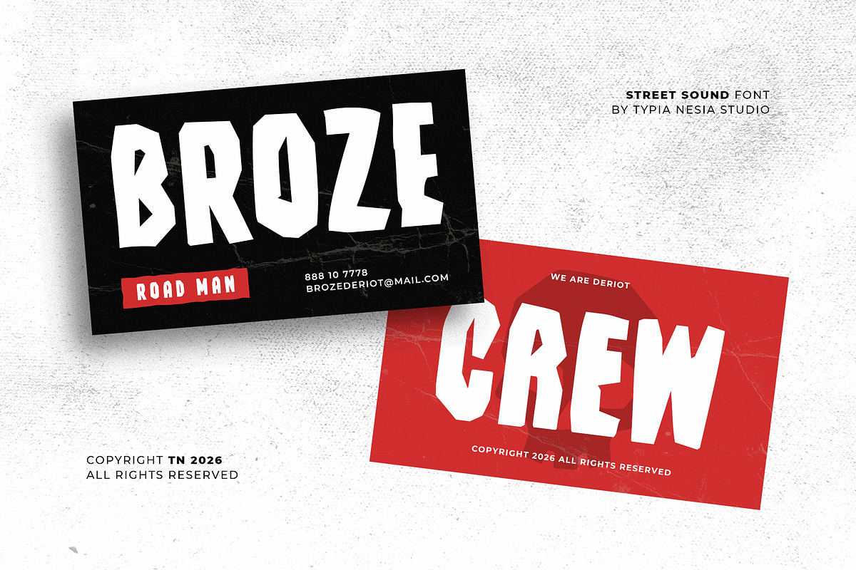 Street Sound - Urban Paper Cut Font, a Sans Serif Font by Typia Nesia (Photo 10 of 12)