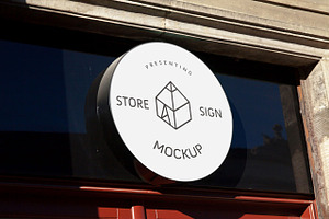 Store Signs Mock-Ups