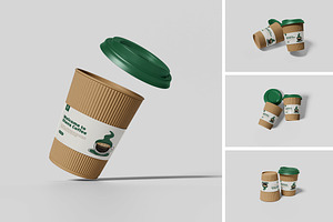 Coffee Cup Mockup, a Packaging Mockup by Pikachudesign