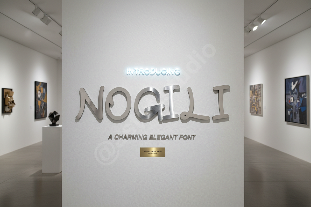 Nogili - A Modern Luxury Serif Typef, a Font by Astuti Studio (Photo 1 of 16)
