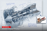 Concept Sketch Photoshop Action, an Action Add-On by Blacknull (Thumbnail 10 of 12)