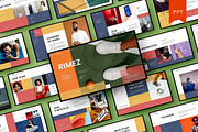 Rimez – Business PowerPoint Template, a Presentation Template by Dens Creative Studio (Thumbnail 1 of 6)