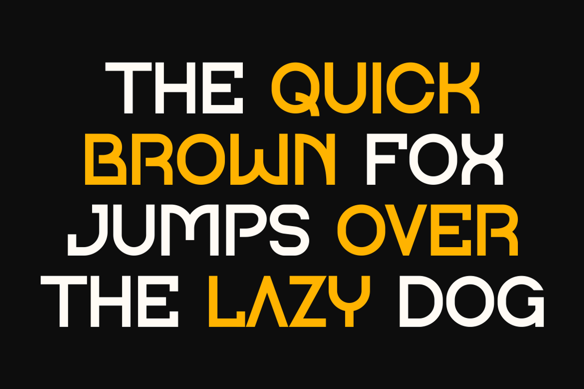 Farkey - Modern Techno Font, a Sans Serif Font by Viswal Studio (Photo 5 of 10)