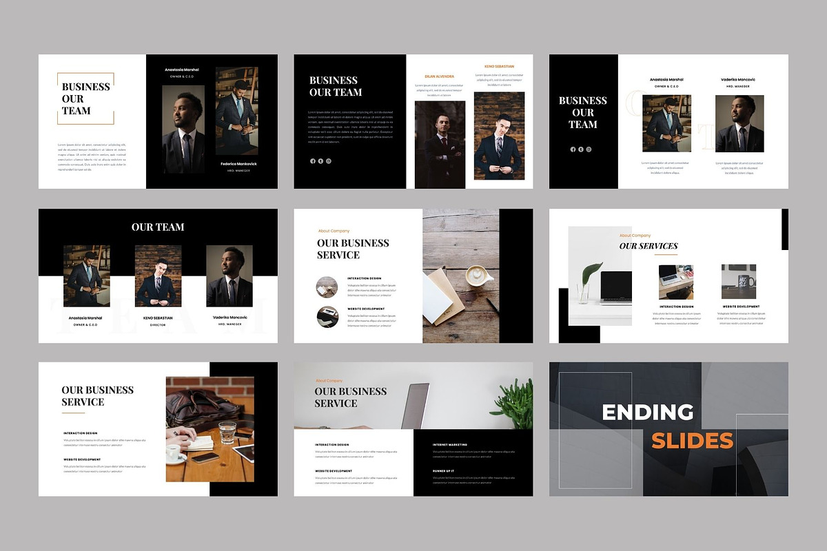 Radially Google Slides Template, a Design Template by Rizki Herdian (Photo 3 of 5)