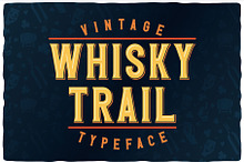 Whisky Trail Font + bonus!