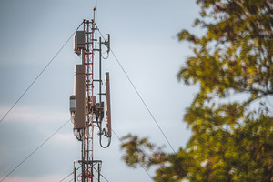 Telephoto Cellular Tower, a Technology Photo by SkyNext