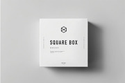 Square Shoe Box Mock-up, a Product Mockup by zippypixelstudio (Thumbnail 5 of 7)