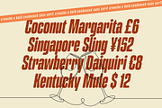 Cruncho - A Bold Condensed Sans, a Sans Serif Font by Ainun Jinan (Thumbnail 4 of 12)