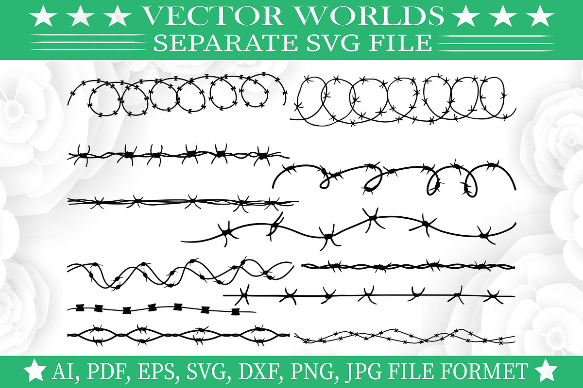 Wire Svg, Gourd, Border, Wires Svg, an Object Graphic by VectorWorlds (Photo 2 of 3)