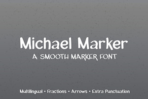 Michael Marker Font