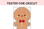 Christmas Gingerbread Cookies SVG, an Illustration by TheHitShop (Thumbnail 8 of 10)
