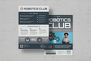 Robotics Club Flyer Template, a Flyer Template by BrandPacks (Thumbnail 4 of 5)