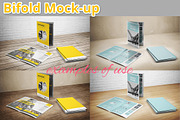 Bifold Brochure Mockup, a Print Template by MockUps Gallery (Thumbnail 2 of 6)