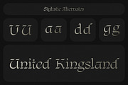 Regnio, a Blackletter Font by DKType Foundry (Thumbnail 12 of 19)