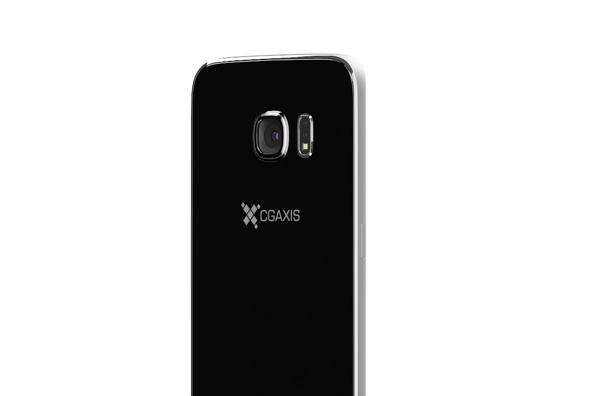 Black smartphone, an Object 3D Model by CGAxis (Photo 7 of 12)