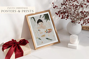 Pastel Christmas 100 Prints, a Background Graphic by Muse Artist (Thumbnail 10 of 14)