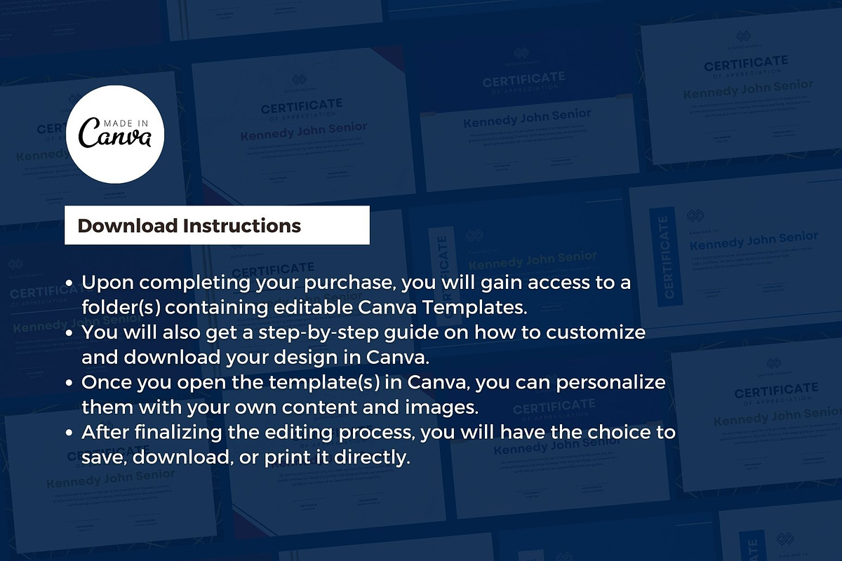 Certificate Templates Design Bundle, a Marketing Template by MK Creatives (Photo 7 of 7)