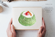 Little Sicilian Cassata Illustration, a Food Illustration by Kolorata Art (Thumbnail 2 of 3)